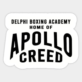 Delphi Boxing Academy Sticker